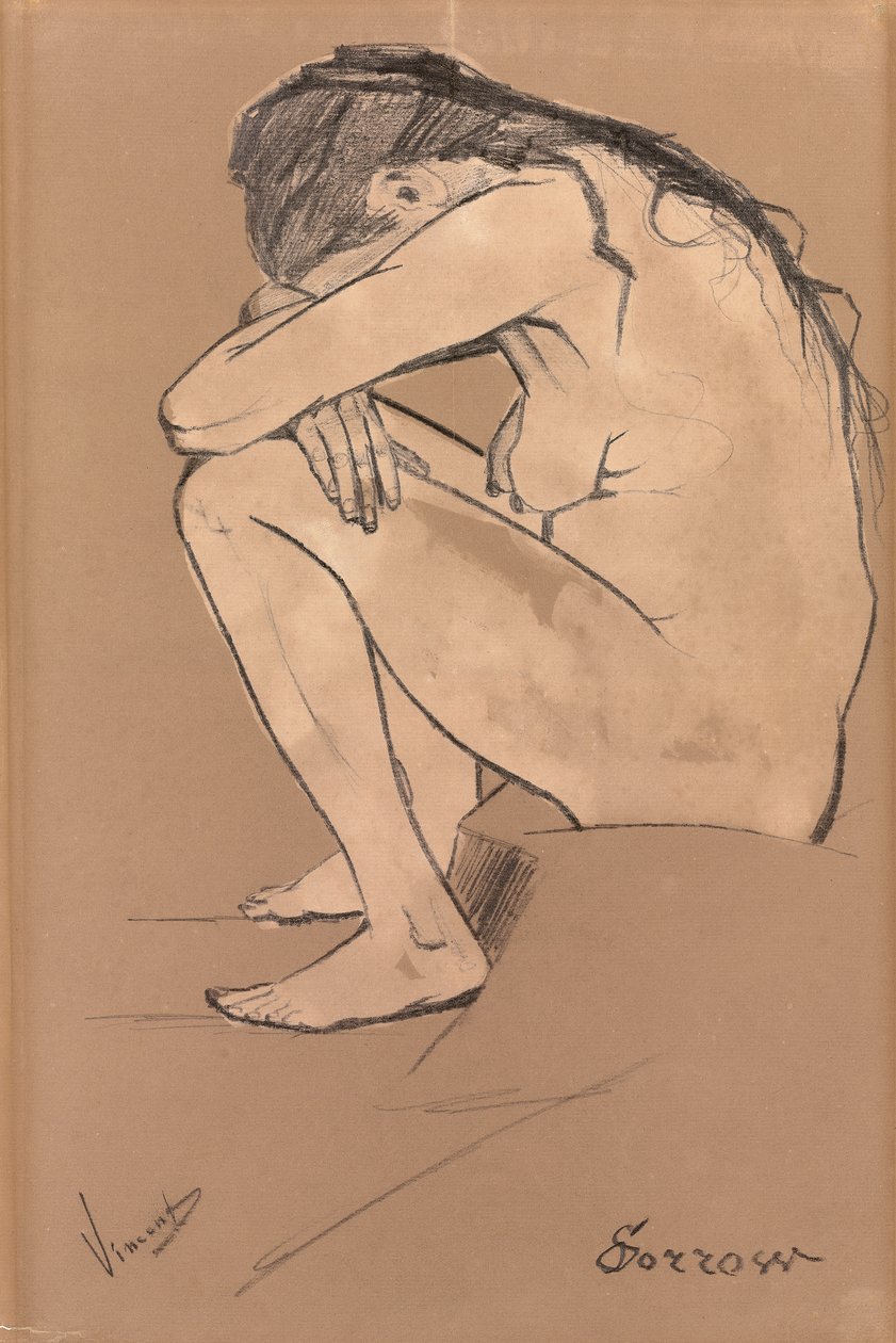 Smutek, 1882 od Vincent van Gogh