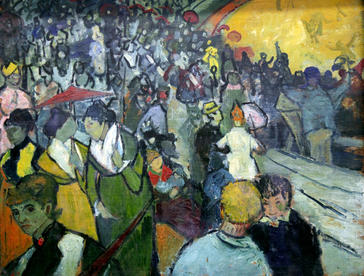 "Aréna v Arles", 1888. od Vincent van Gogh