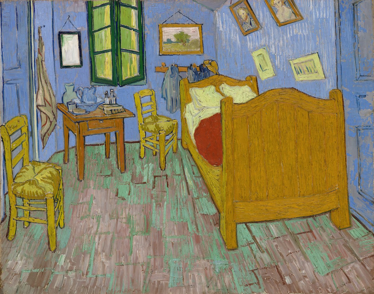 Ložnice, 1889. od Vincent van Gogh