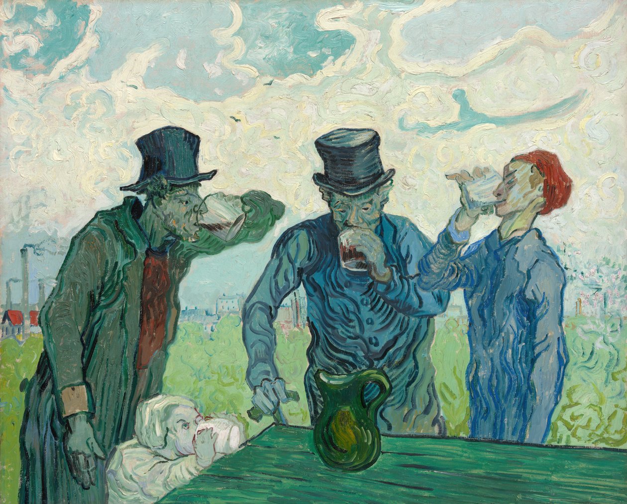 Pijáci, 1890. od Vincent van Gogh