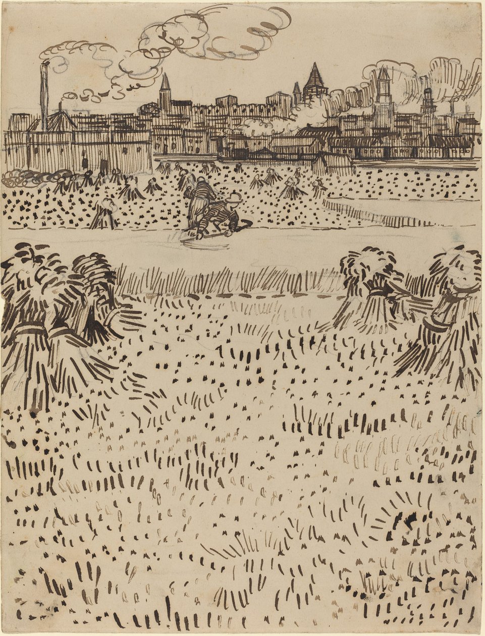 Sklizeň, 1888. od Vincent van Gogh