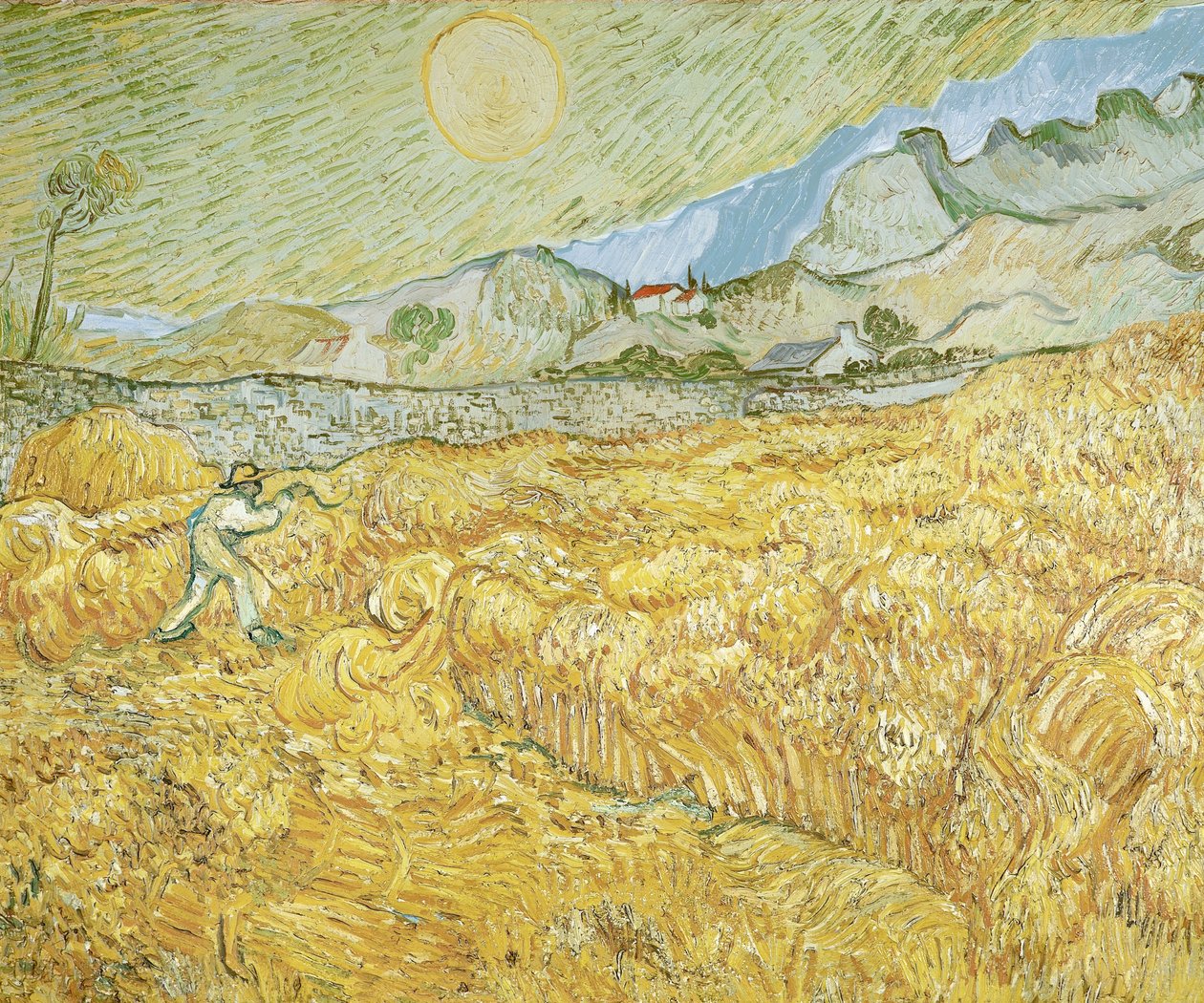 Harvester od Vincent van Gogh