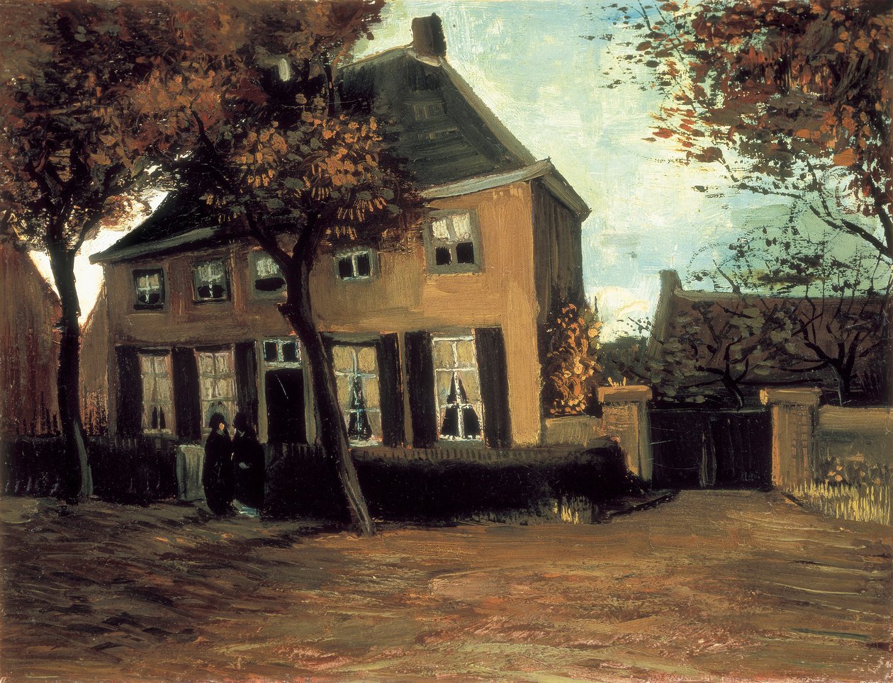 Farní dům Nuenen od Vincent van Gogh