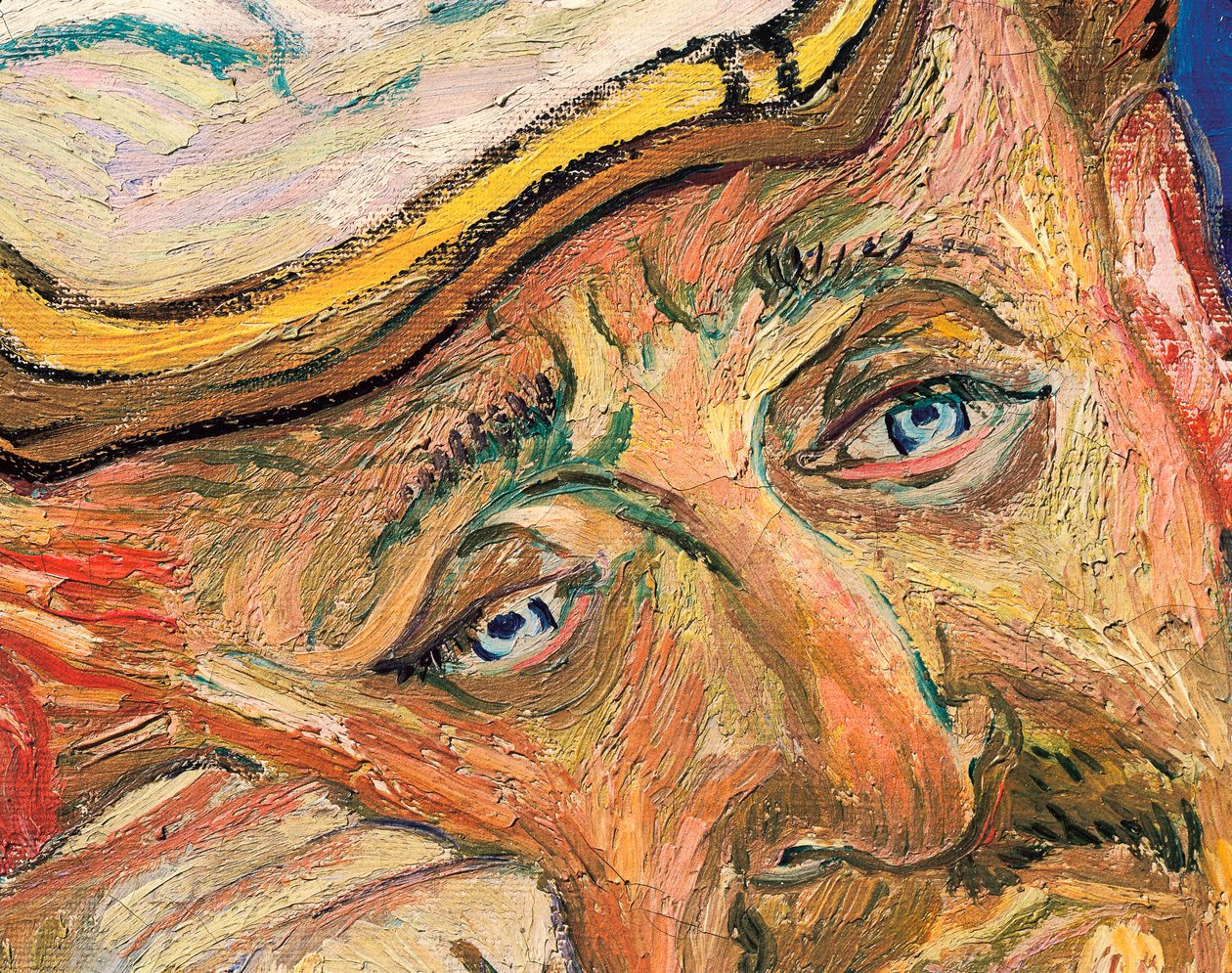Doktor Paul Gachet, detail od Vincent van Gogh