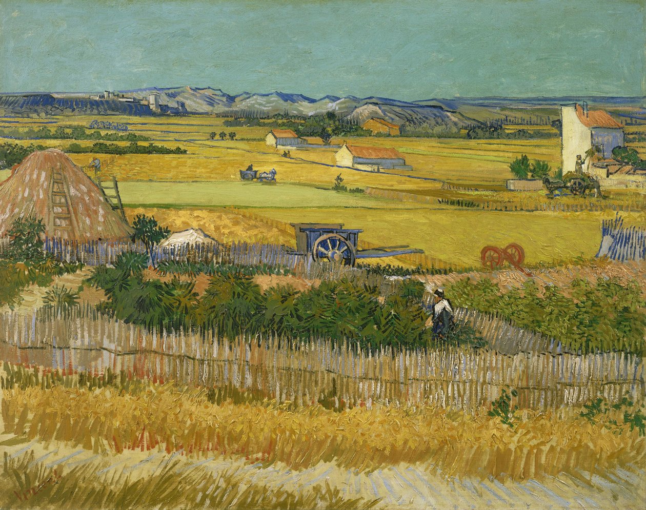 Sklizeň, 1888 od Vincent van Gogh