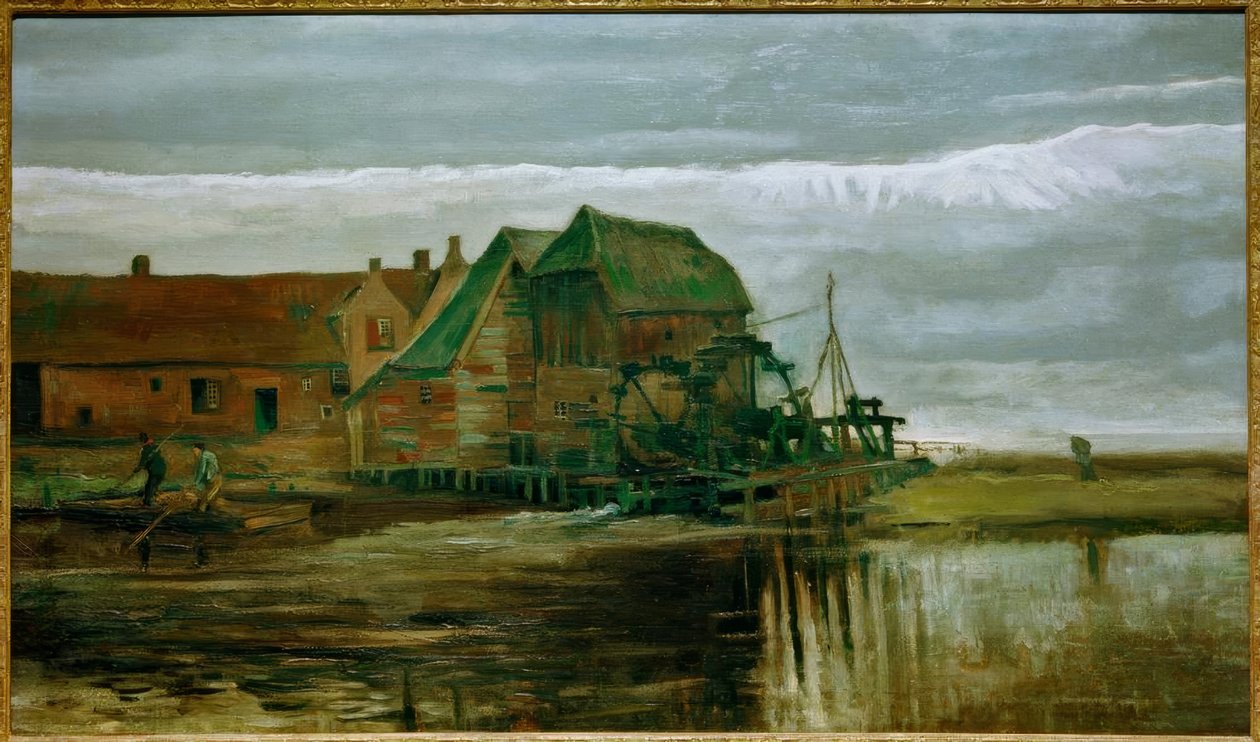 Vodní mlýn v Gennepu od Vincent van Gogh