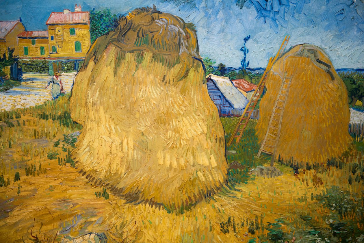 Stohy pšenice v Provence od Vincent van Gogh