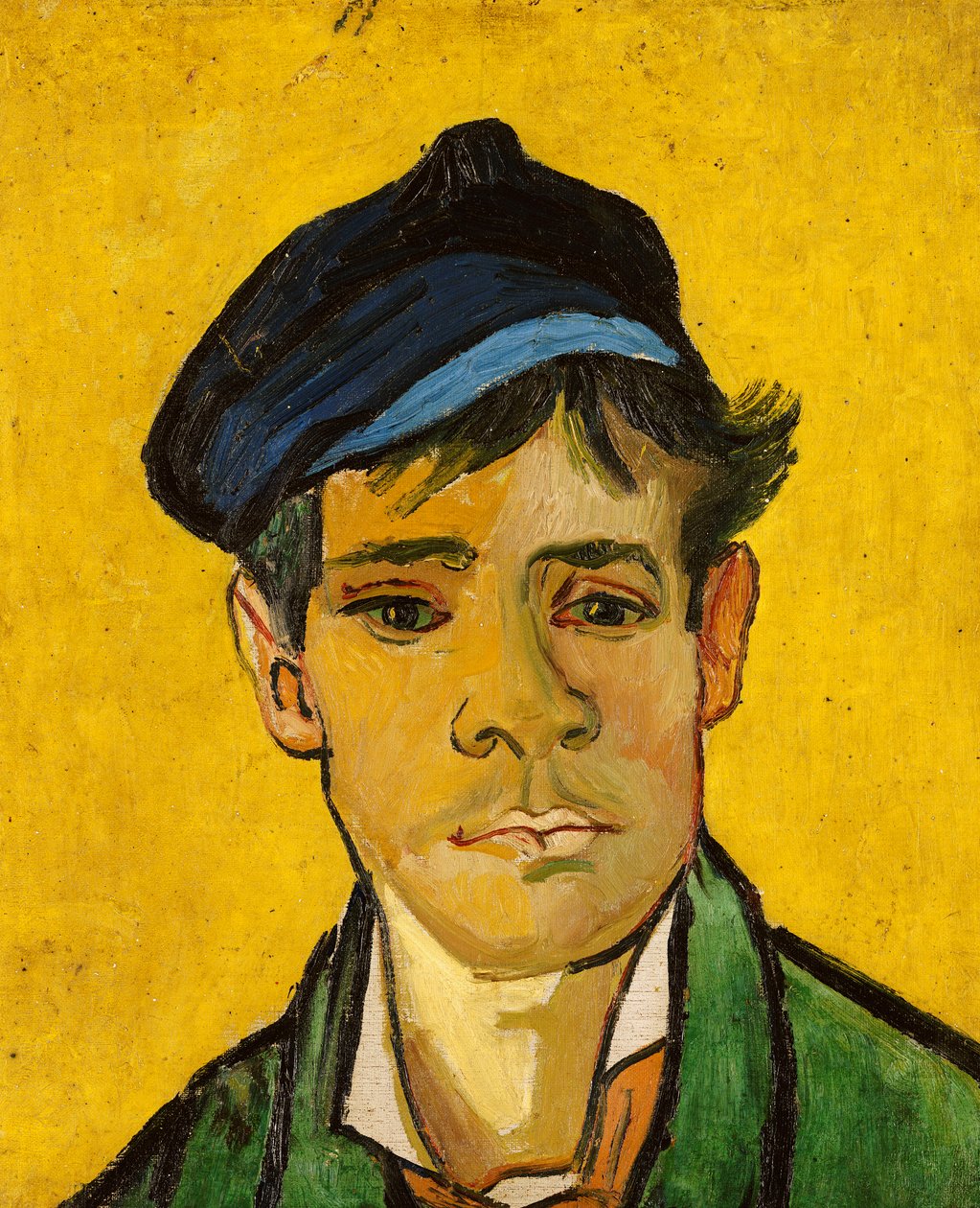 Mladý muž s kloboukem, 1888 od Vincent van Gogh