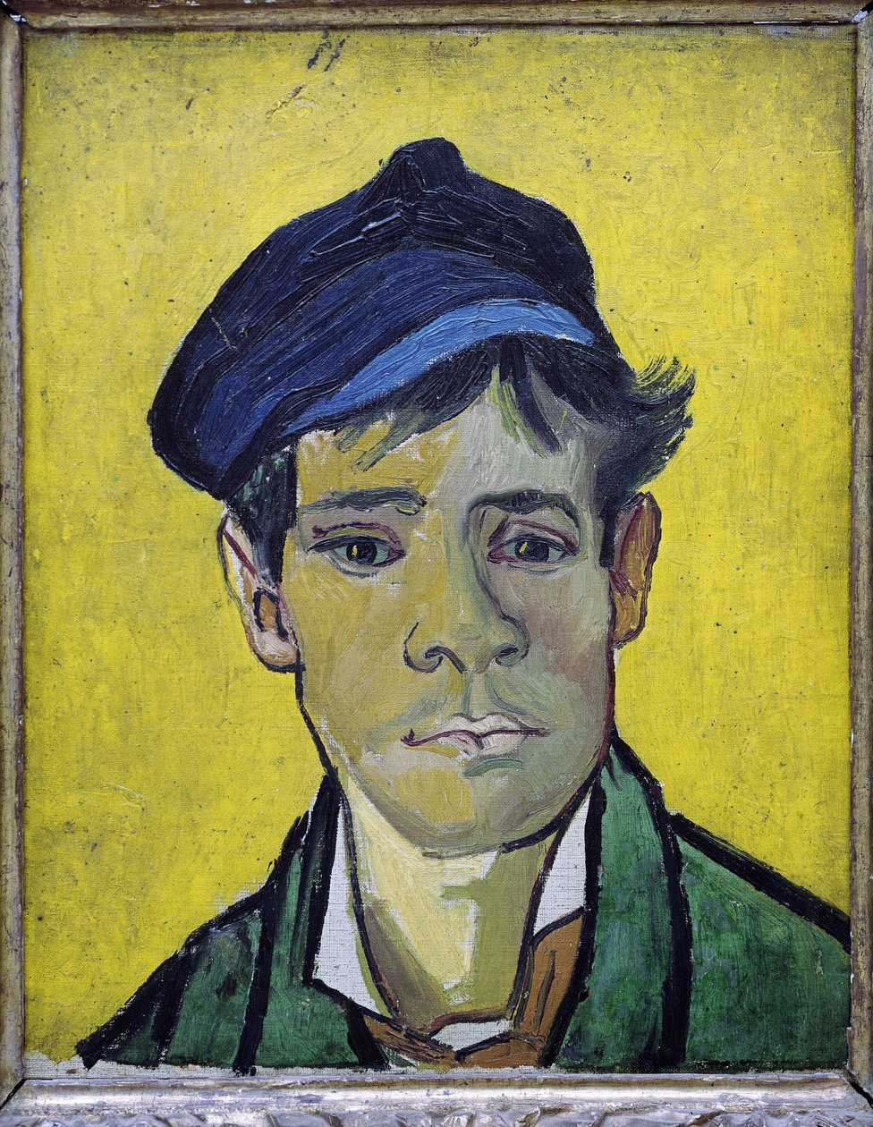 Mladý muž s kloboukem od Vincent van Gogh