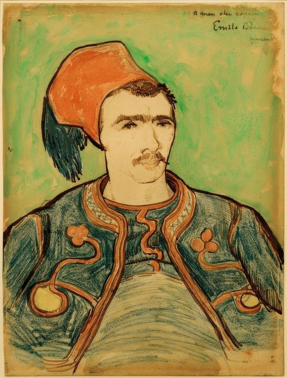 Zuave od Vincent van Gogh