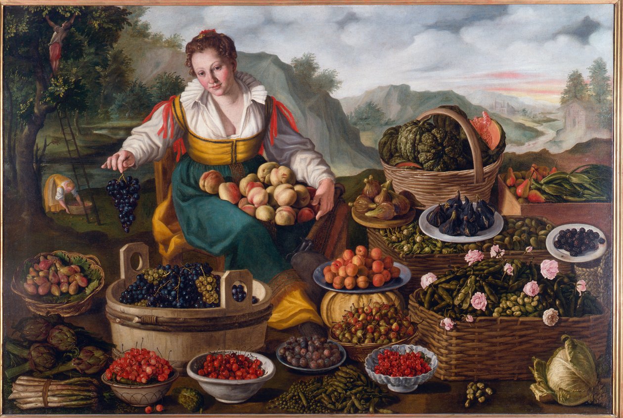 Prodavač ovoce, 1578-81 od Vincenzo Campi