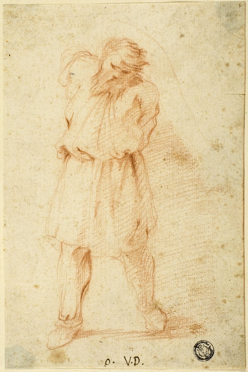 Postava s rukama svázanýma za zády od Vincenzo Dandini
