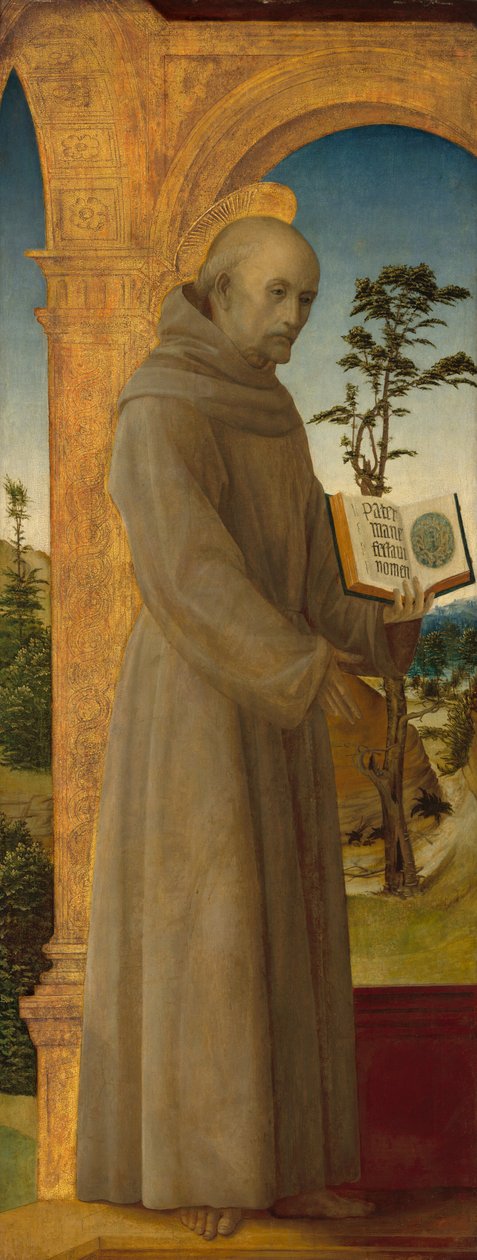Svatý Bernardino ze Sieny, c. 14951500. od Vincenzo Foppa
