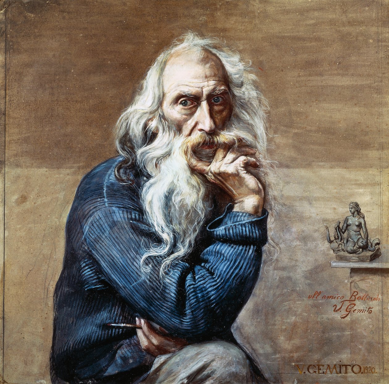 Autoportrét od Vincenzo Gemito