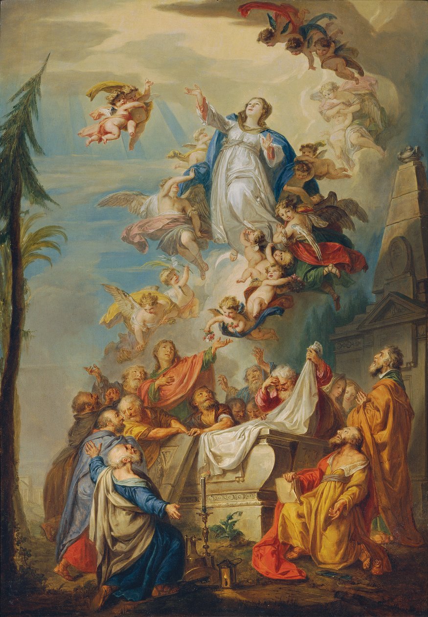 Nanebevzetí Marie od Vinzenz Fischer
