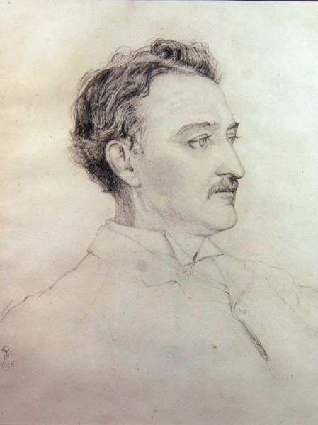 Cecil Rhodes (litho) od Violet Duchess of (after) Rutland
