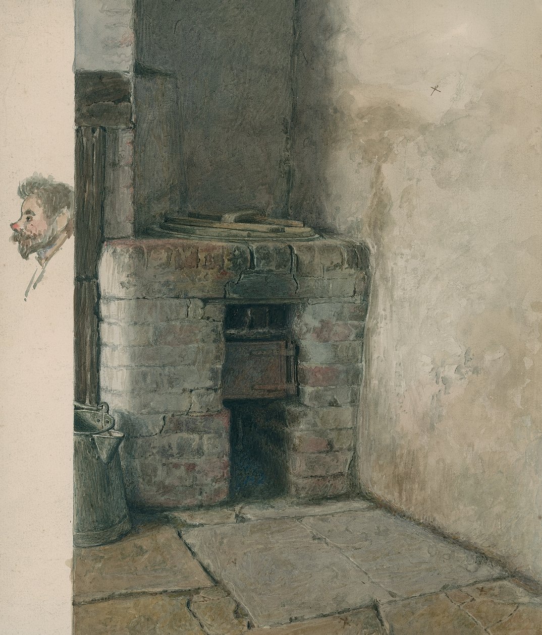 The Cold Hearth (wc na palubě) od Violet Linton