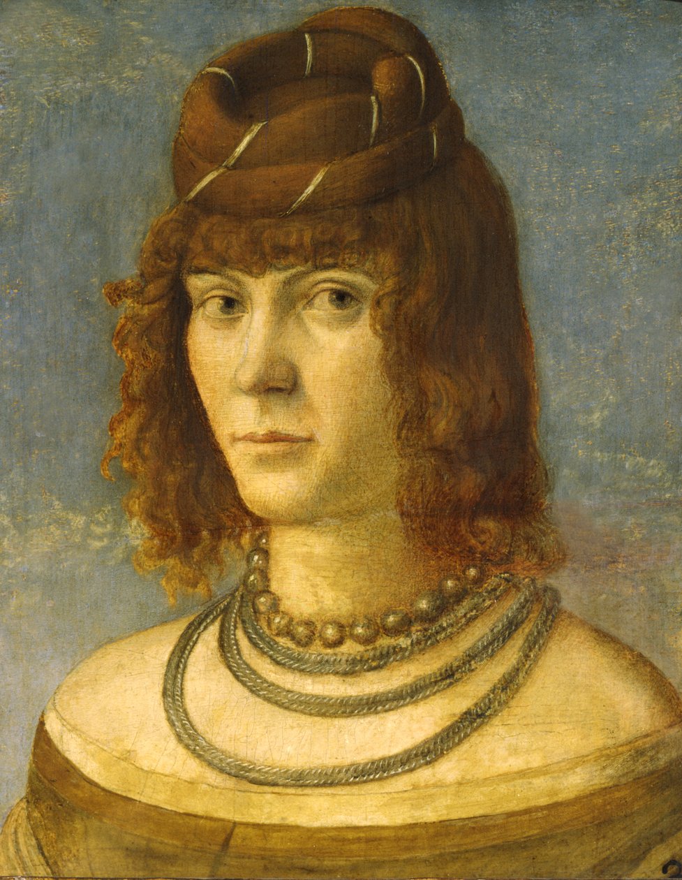 Kurtizána, kolem 1526 od Vittore Carpaccio