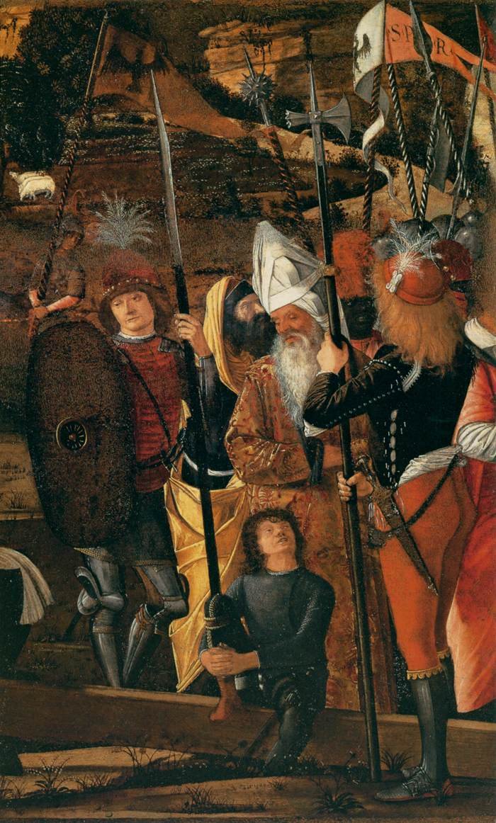 Skupina vojáků od Vittore Carpaccio