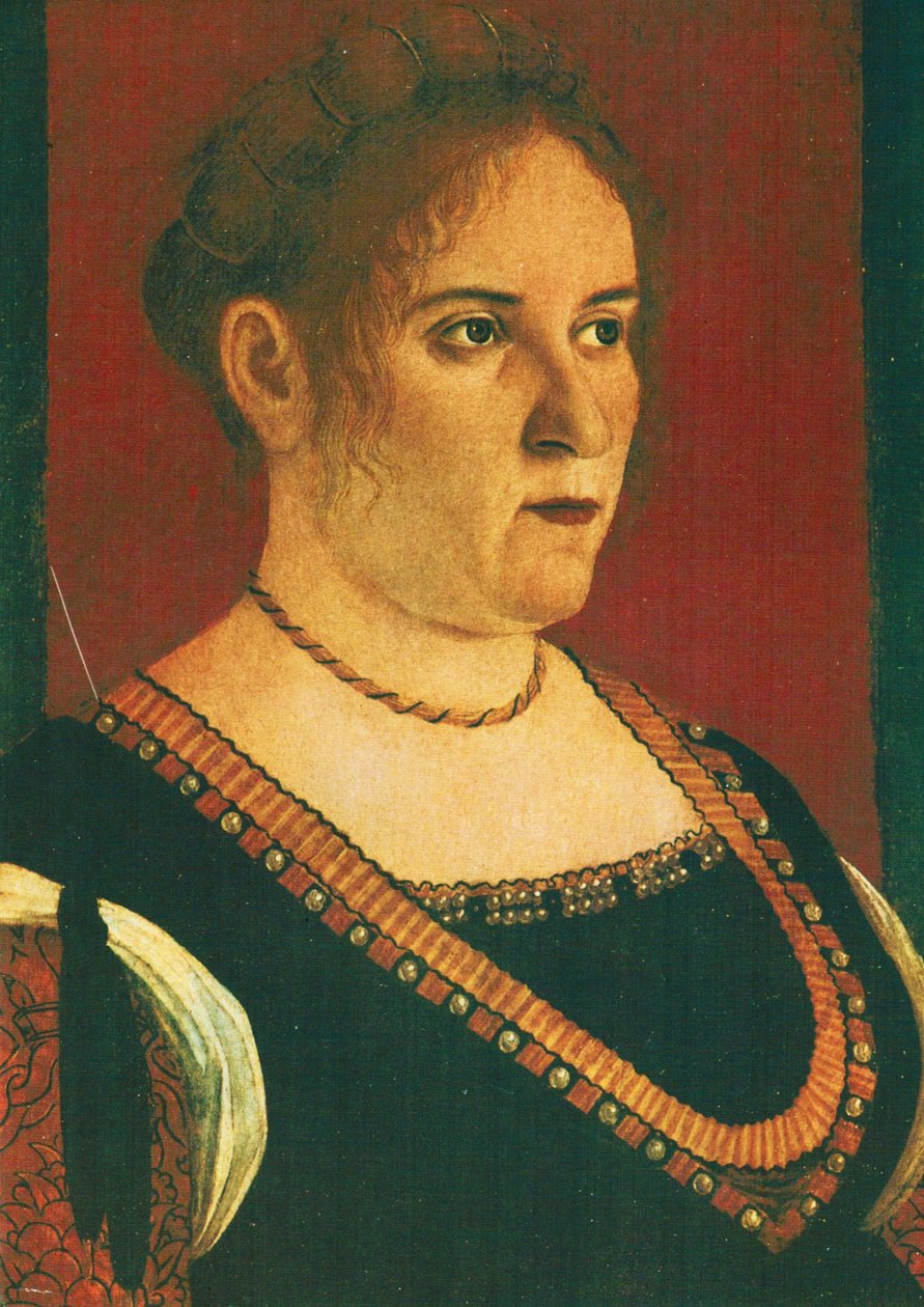 Portrét ženy od Vittore Carpaccio