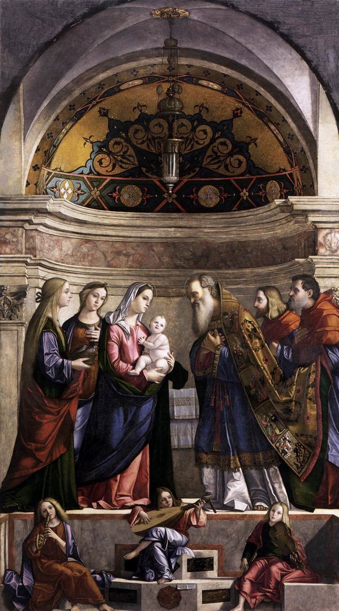 Představení Ježíše v chrámu od Vittore Carpaccio