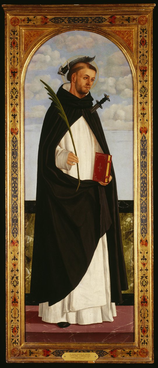 Svatý Petr mučedník od Vittore Carpaccio
