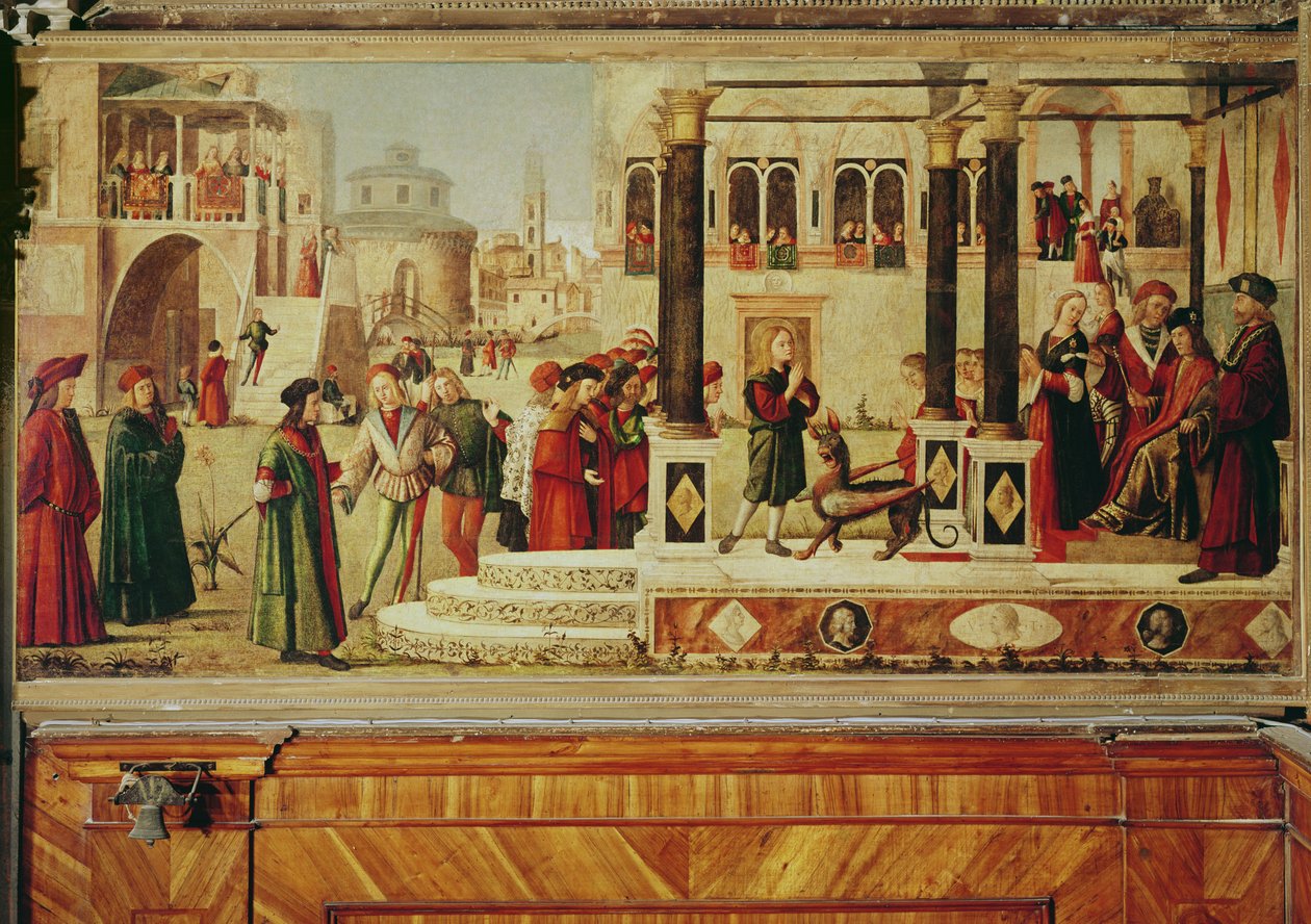 Zázrak svatého Tryfonia od Vittore Carpaccio