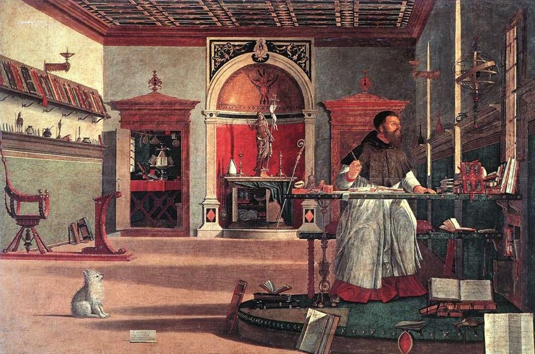 Vize svatého Augustina od Vittore Carpaccio