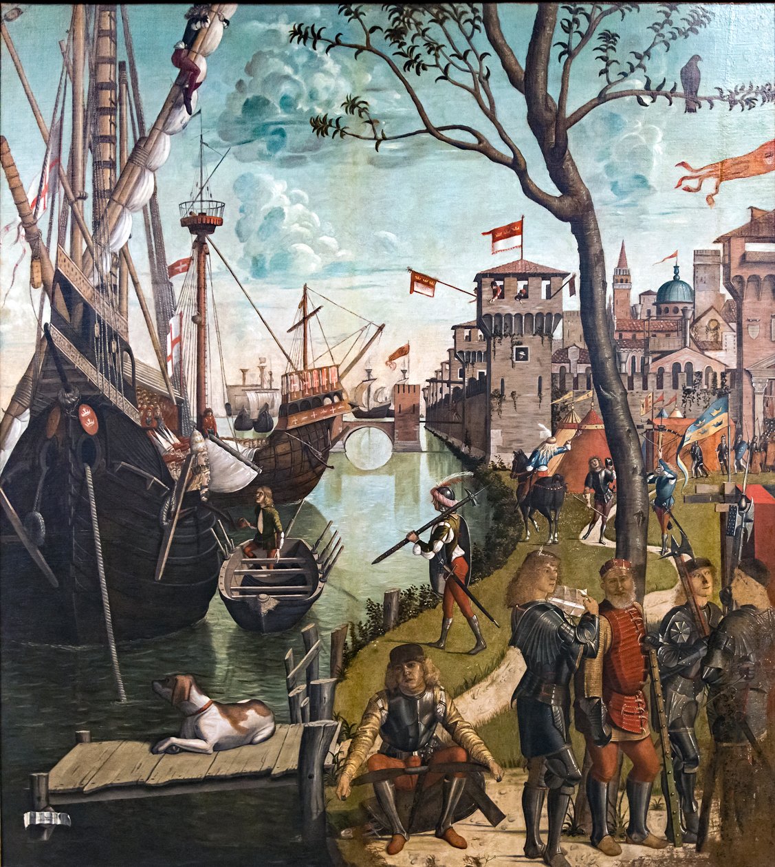 Příjezd do Kolína nad Rýnem od Vittore Carpaccio