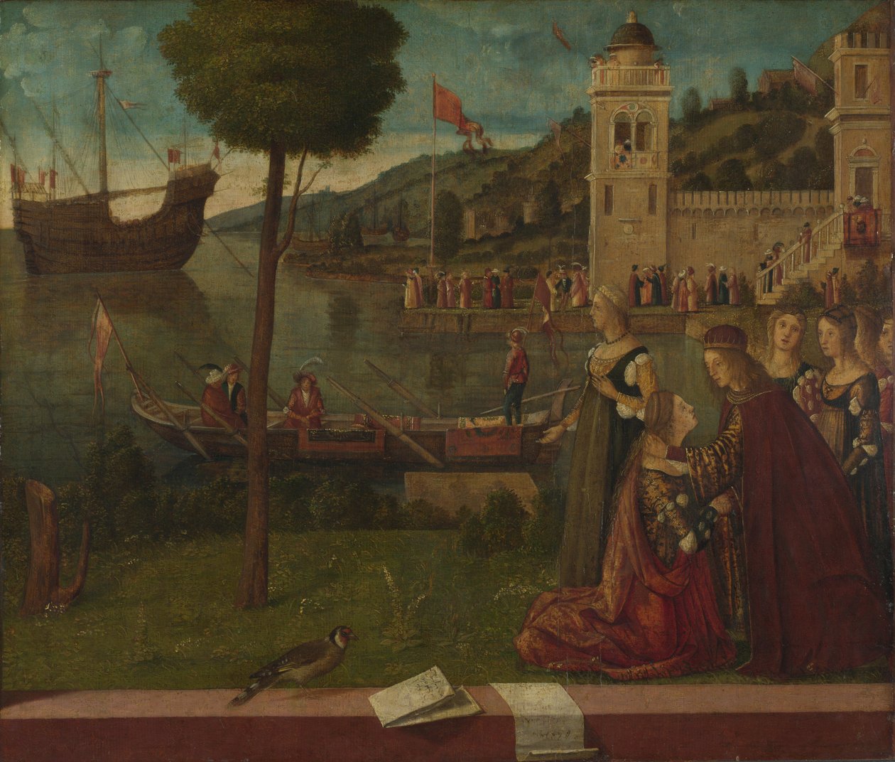 The Departure of Ceyx, c. 1502-1507 od Vittore Carpaccio