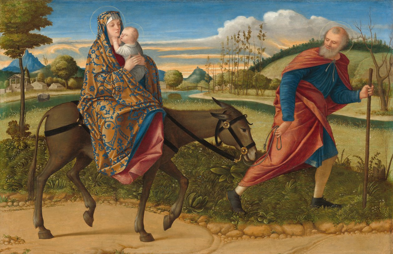 Útěk do Egypta, c. 1515. od Vittore Carpaccio