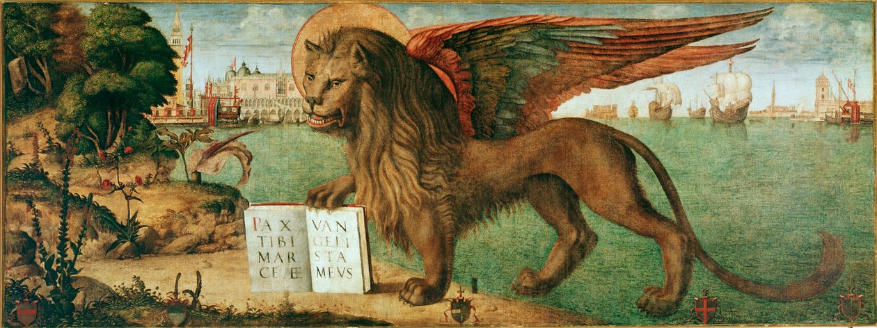 Lev svatého Marka (obraz od Vittore Carpaccio
