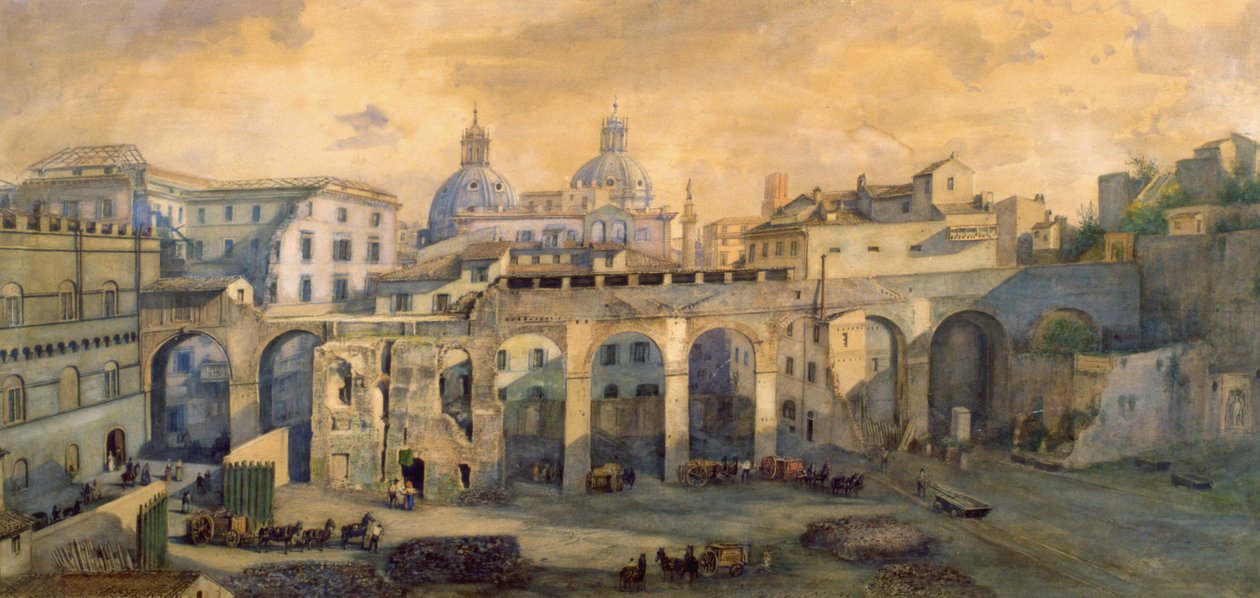 Akvadukt Palazzo Venezia, Řím od Vittorio Marchi