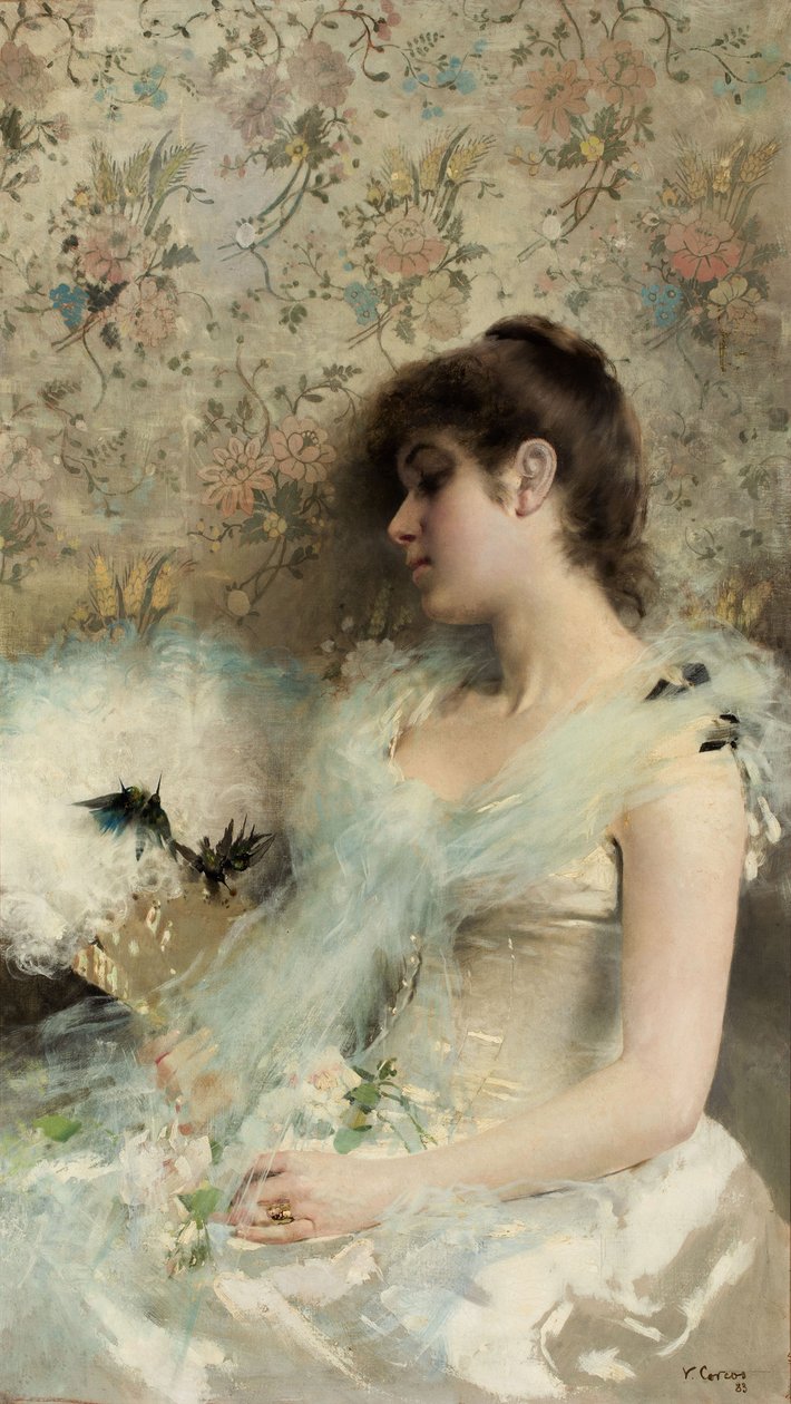 Kolibřík, 1883. od Vittorio Matteo Corcos