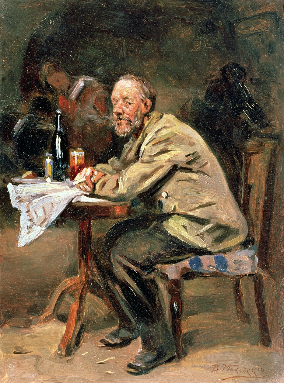 U Láhve od Vladimir Egorovic Makovsky