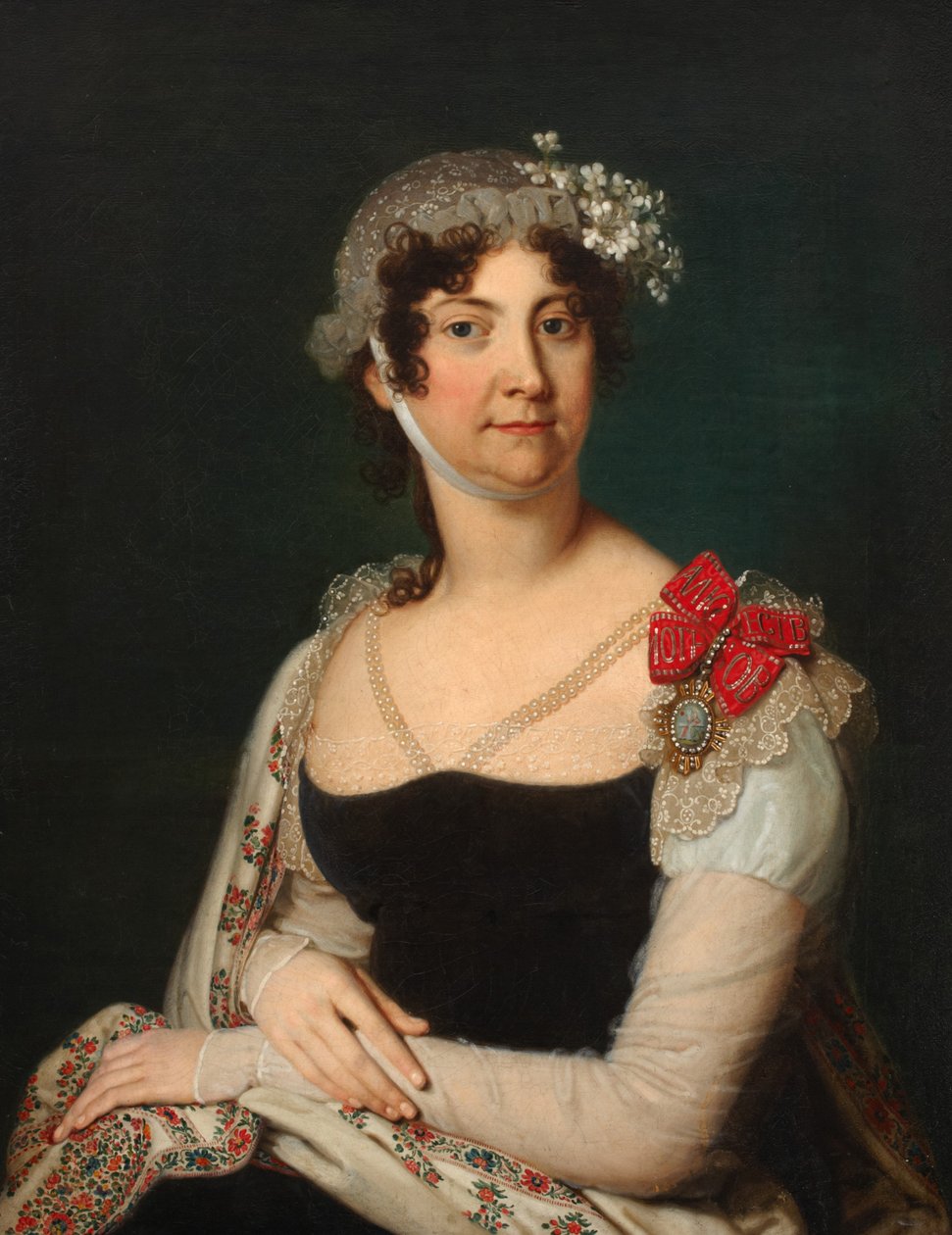 Hraběnka Natalia von Buxhoeveden, 1809 od Vladimir Lukich Borovikovsky