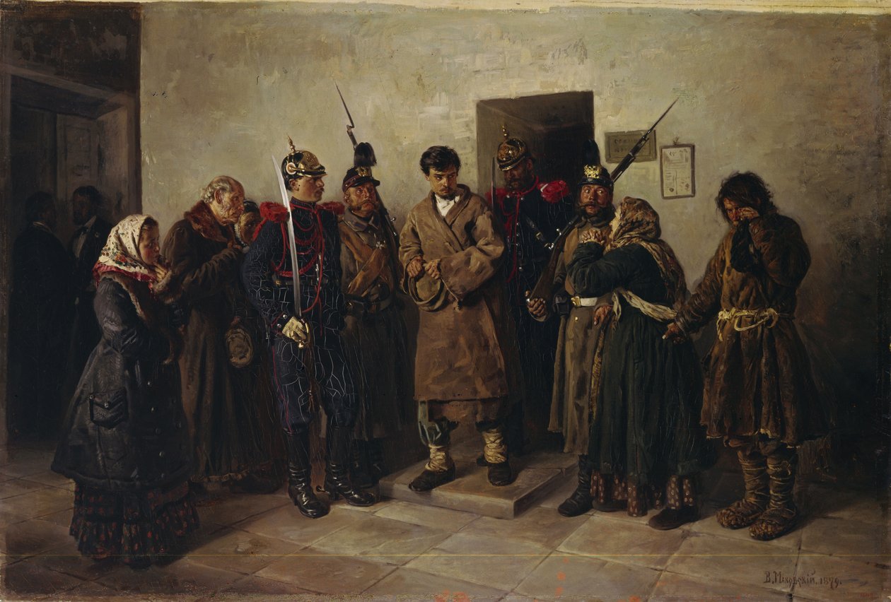 Odsouzený, 1879 od Vladimir Egorovic Makovsky