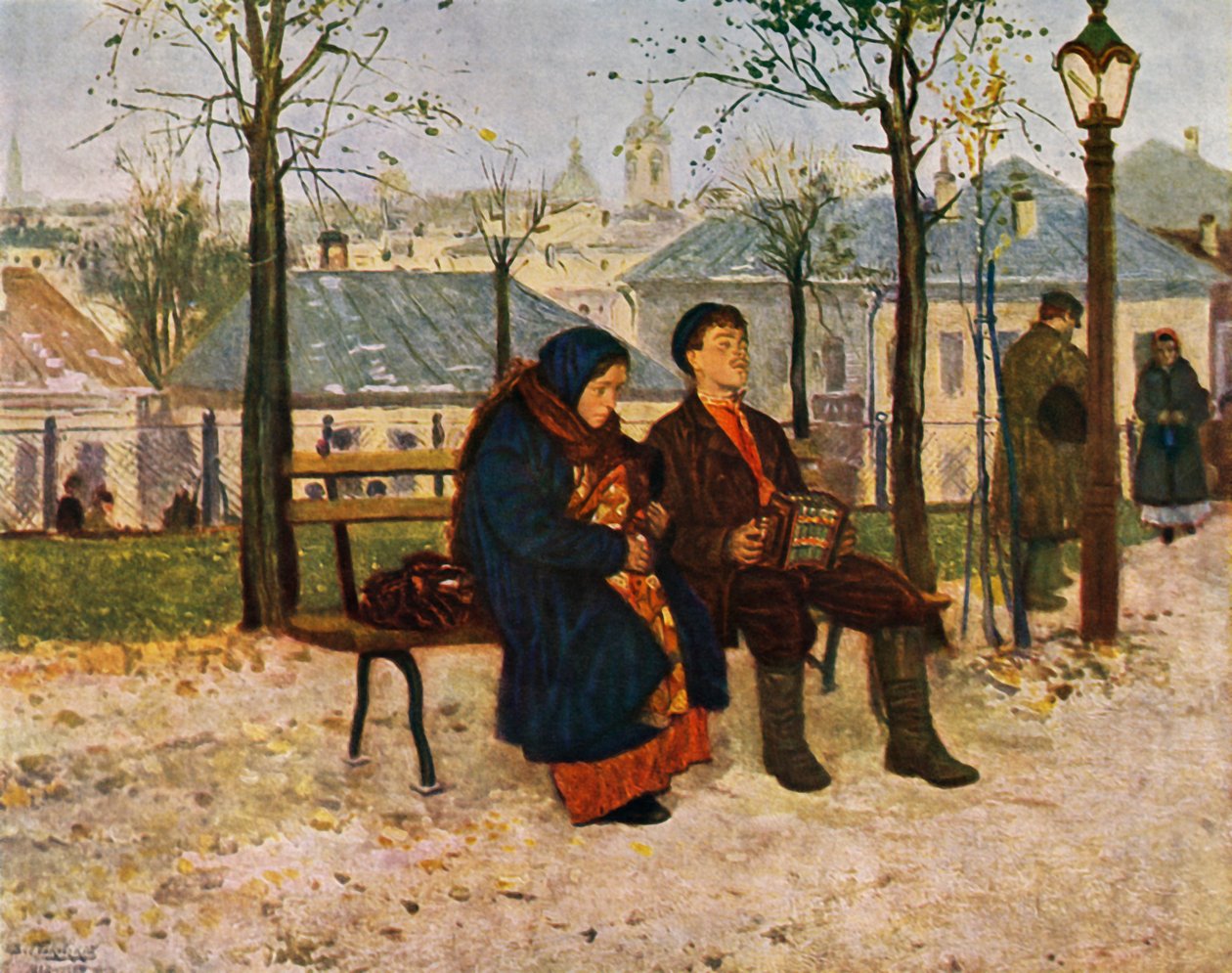 Rodinná rada, pokud jde o životní konzulát, 1896 od Vladimir Egorovic Makovsky
