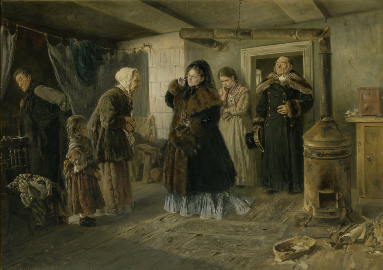 Filantropové, 1874 od Vladimir Egorovic Makovsky