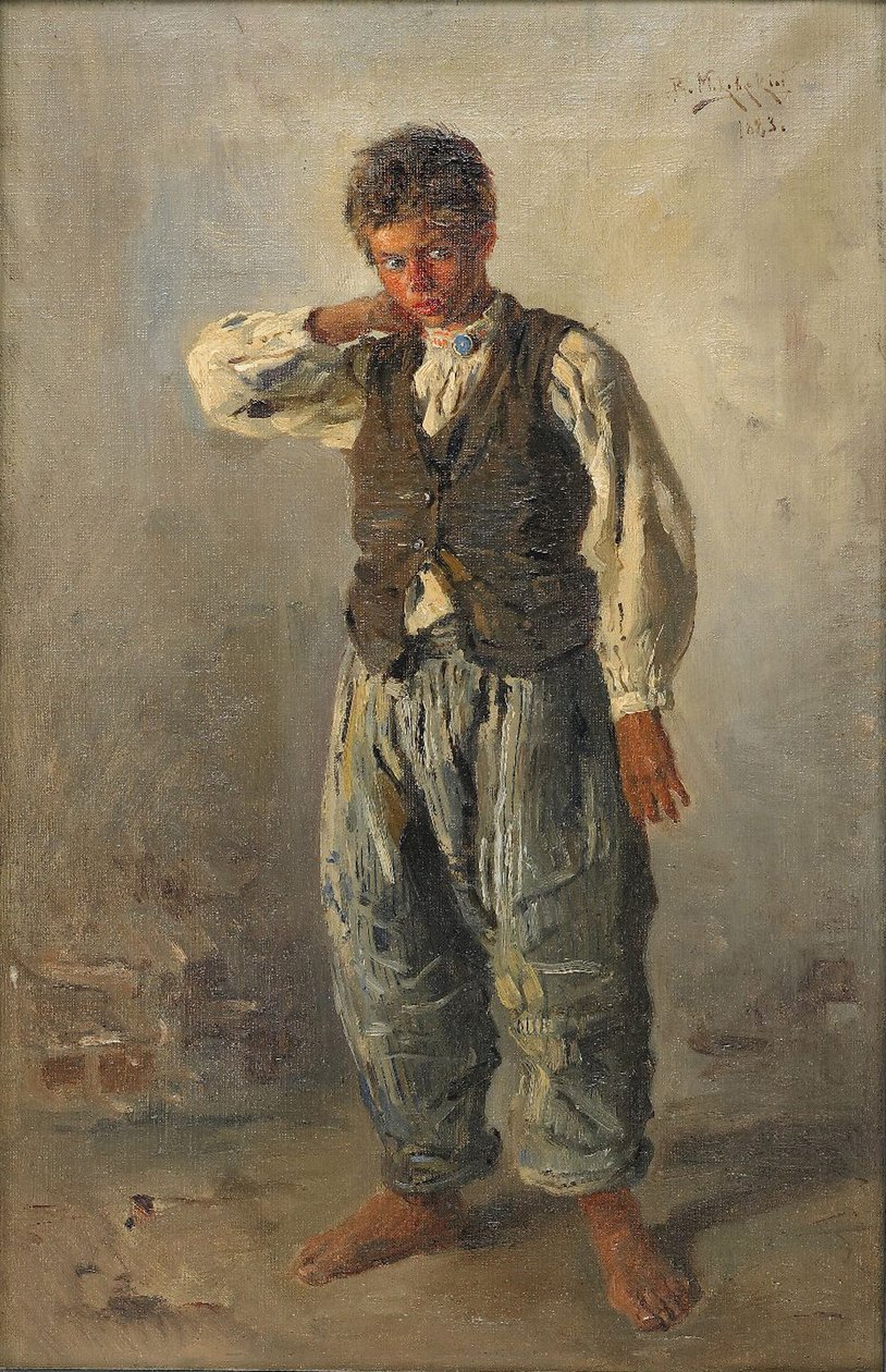 The Young Urchin, 1883 od Vladimir Egorovic Makovsky