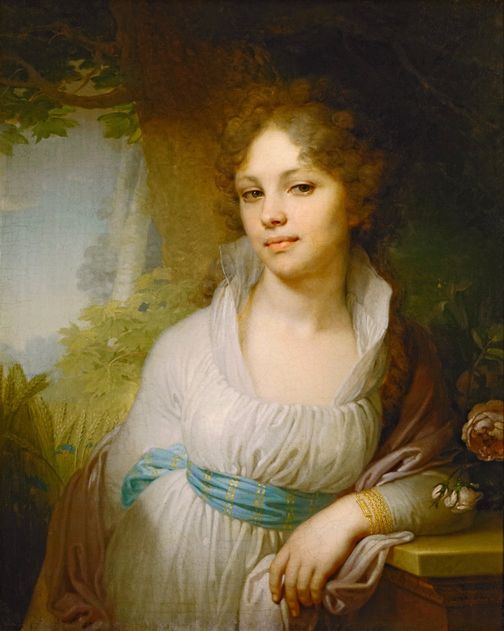 Portrét Marie Lopukhiny od Vladimir Lukich Borovikovsky