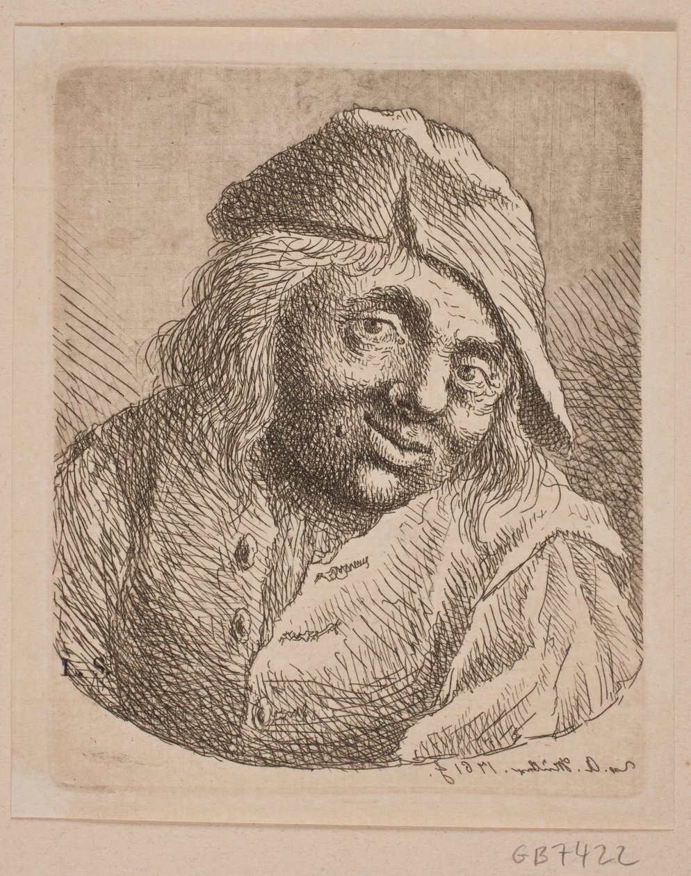 Busta farmáře od W.A. Müller