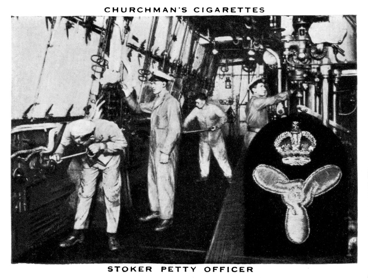 Stoker Petty Officer, 1937. od WA and AC Churchman