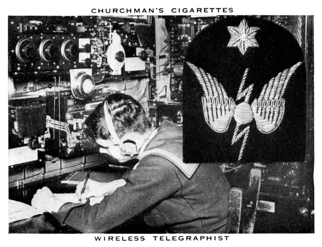 Bezdrátový telegrafista, 1937. od WA and AC Churchman