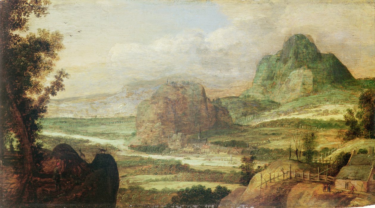 Horská krajina od W.B. Katz
