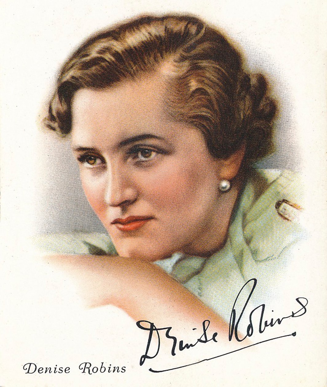 Denise Robins, 1937 od WD and HO Wills