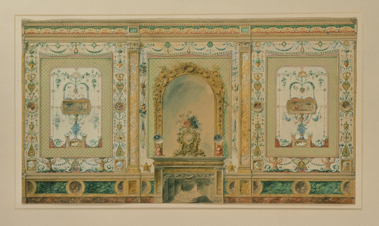 Design pro interiér Osborne House od W.H. Homann
