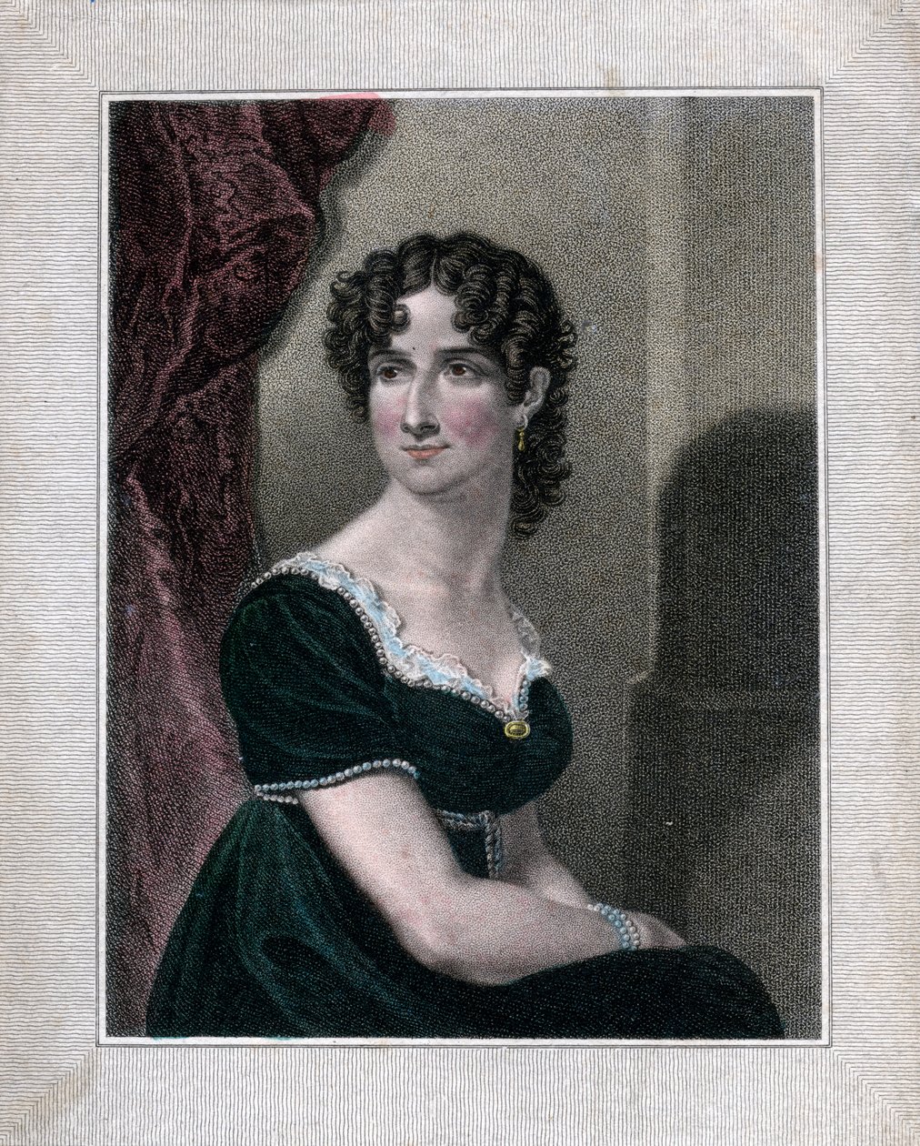 Slečna Walsteinová, 19. století. od W Alais