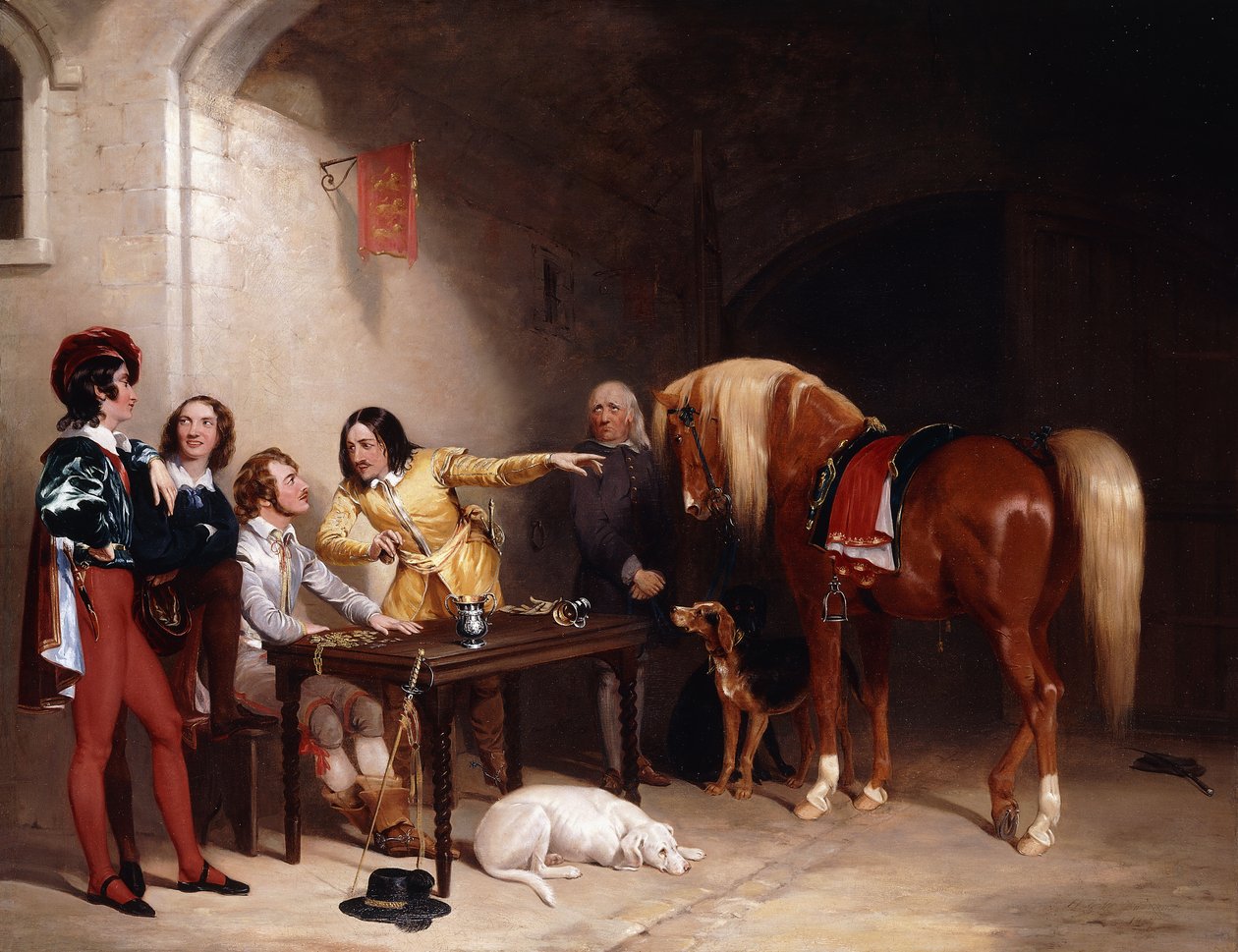 Kůl, 1837 od W. Barraud