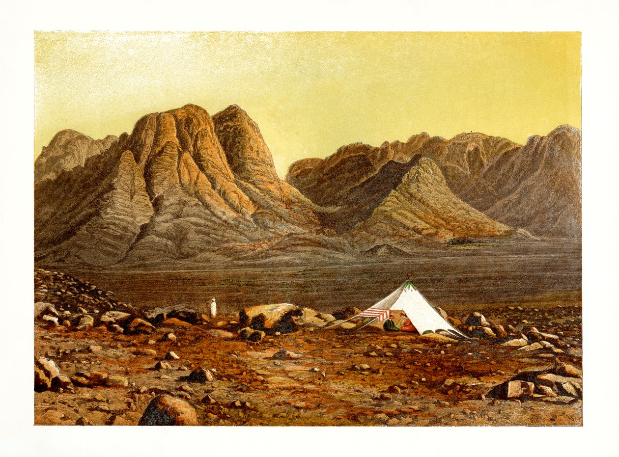 Mount Sinai, Egypt, c1870. od W. Dickens